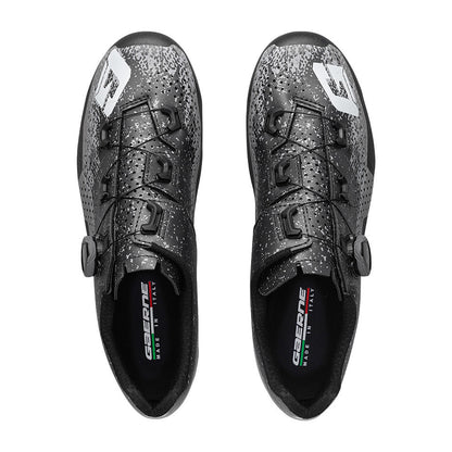 Gaerne G.LAMPO – Zapato de ciclismo MTB para cerro y gravel (Gris/negro)