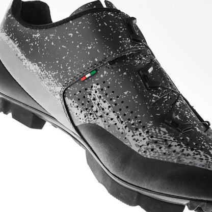 Gaerne G.LAMPO – Zapato de ciclismo MTB para cerro y gravel (Gris/negro)