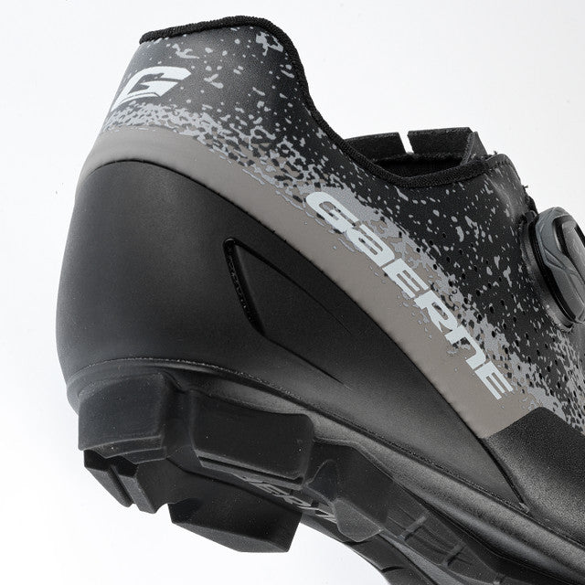 Gaerne G.LAMPO – Zapato de ciclismo MTB para cerro y gravel (Gris/negro)