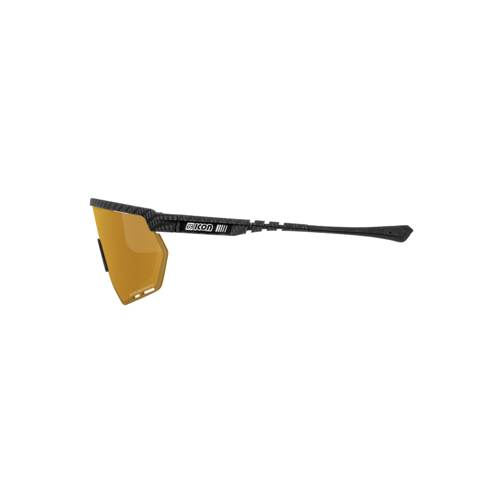Scicon Aerowing - Anteojos deportivos de ciclismo. Carbon Frame Multimirror + Rain Clear Lenses
