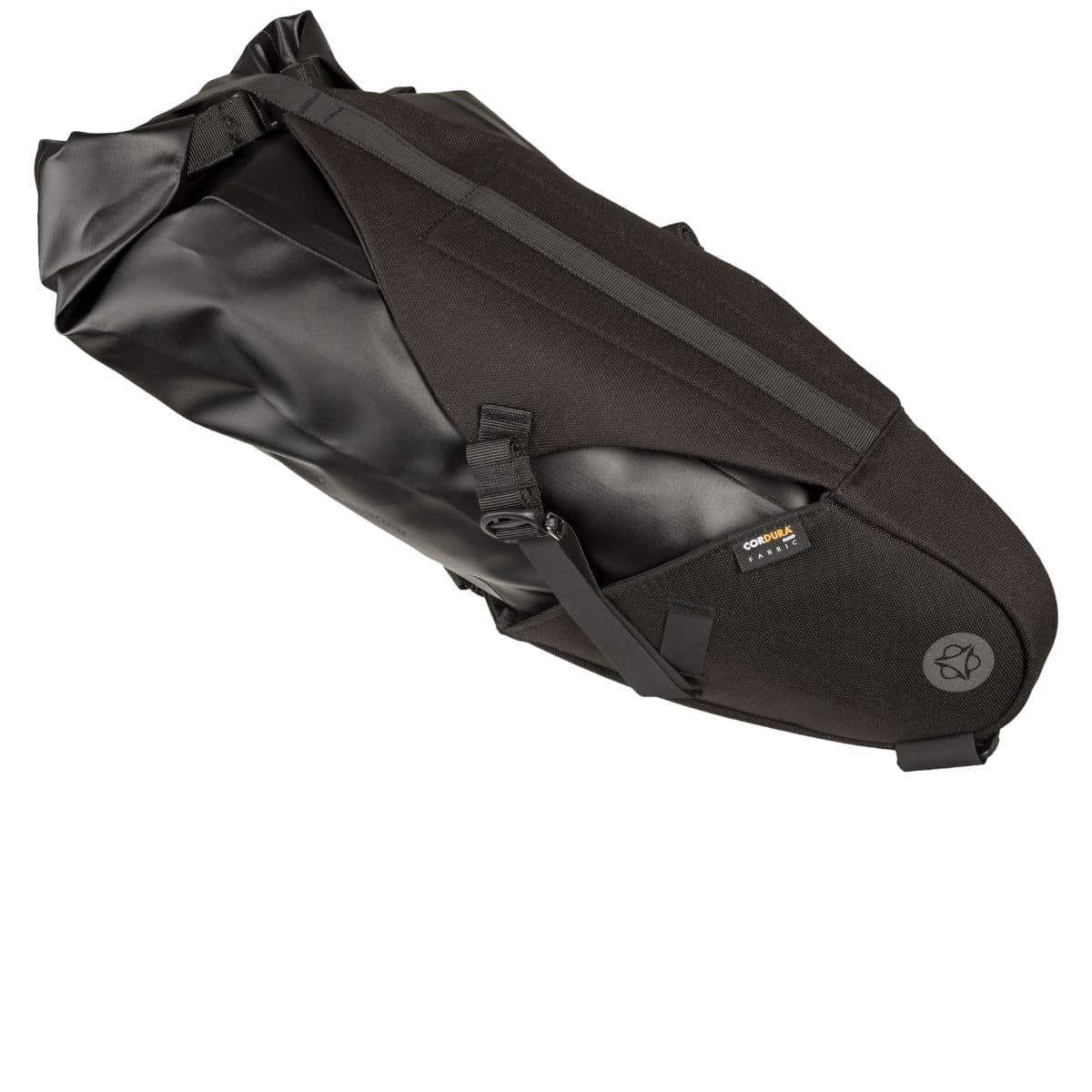Bolsa sillín AGU Venture Extreme negro detalle cierre impermeable
