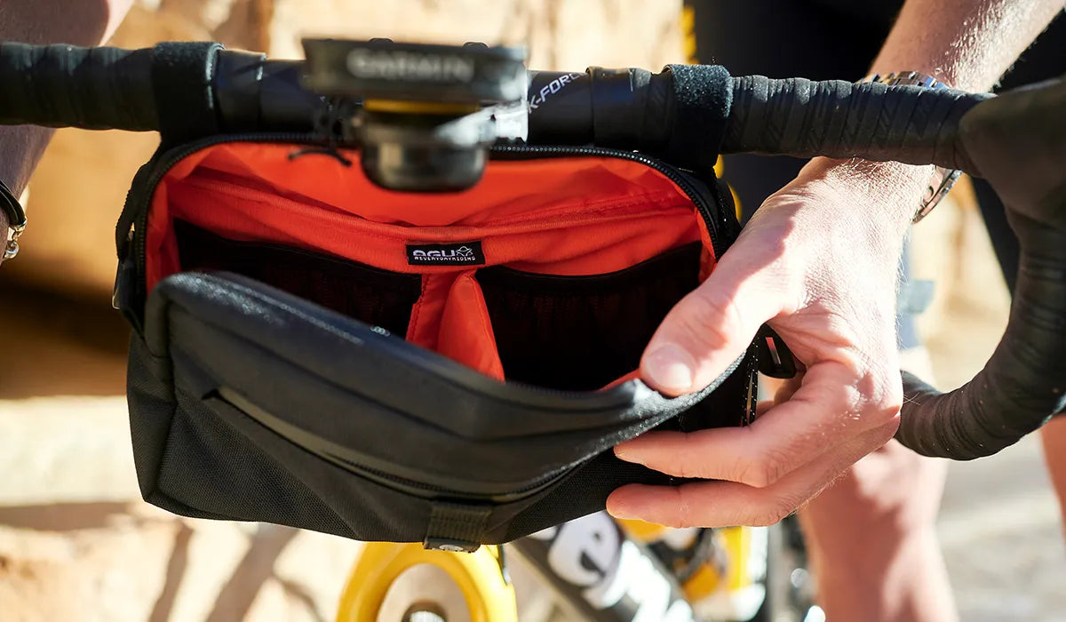 Bolso Manillar Bikepacking AGU Bar Bag Venture | Negro