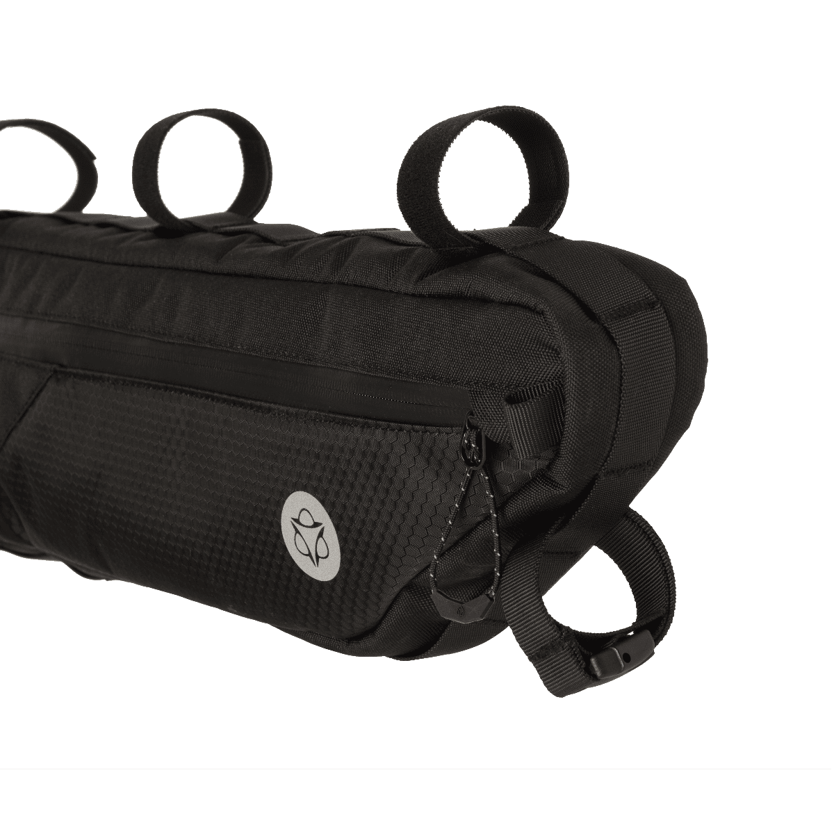 Bolsa marco AGU Venture negro talla L 5.5L en uso
