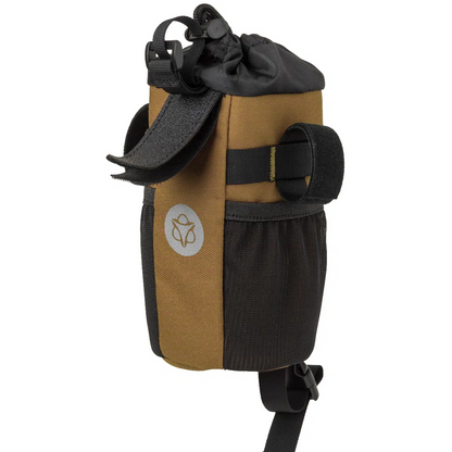 Bolsa snack bicicleta AGU Venture Armagnac azul vista lateral ciclismo