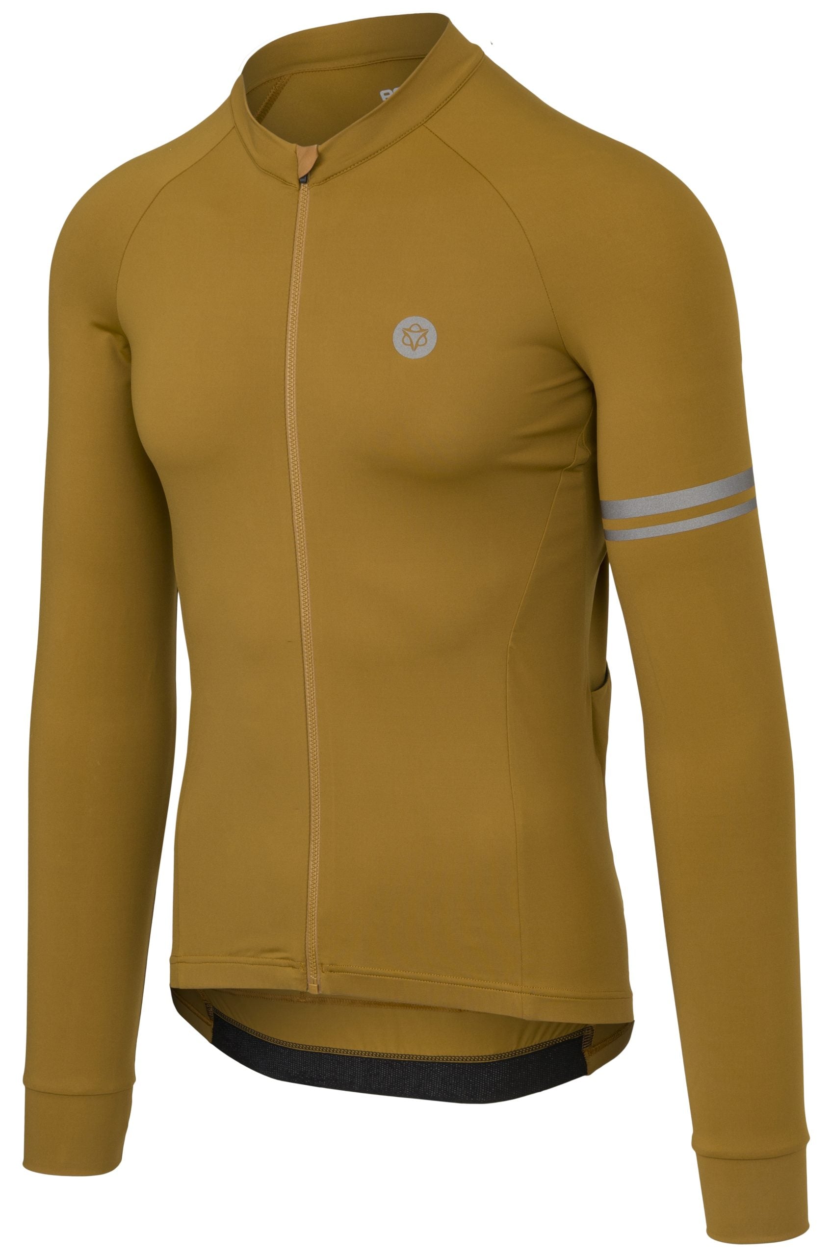Tricota AGU Trend Solid Performance Armagnac detalle manga larga ciclismo