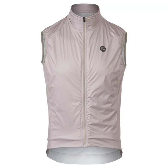 Chaleco cortaviento ciclismo AGU Polartec Alpha Performance térmico vista frontal