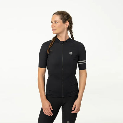 Tricota de ciclismo AGU Negra Unisex