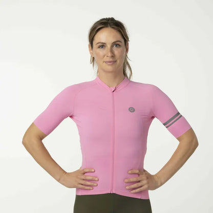 Agu Jersey - Tricota de ciclismo Mujer (Rosa Kawaii)