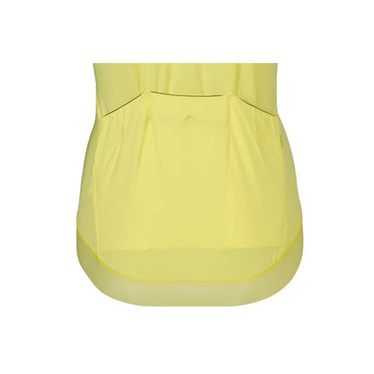Agu Yellowtail Jersey - Tricota de Ciclismo Mujer (Amarillo visible)