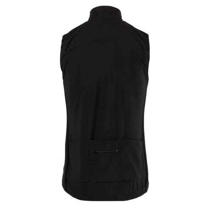 Chaleco AGU Polartec Alpha negro vista trasera con aislamiento activo