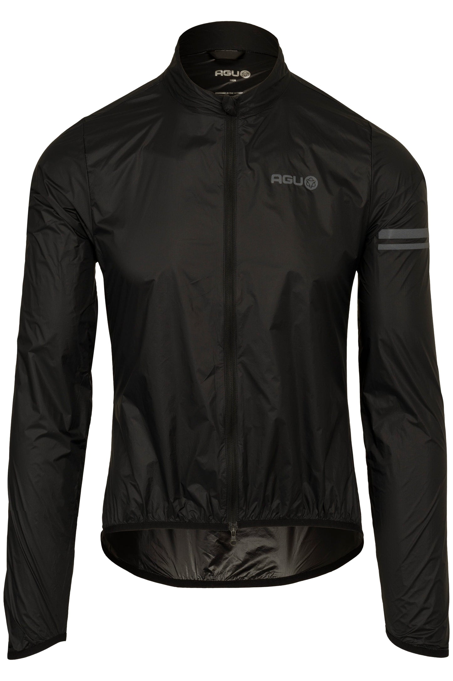 Chaqueta Cortaviento AGU Essential Hombre Negro