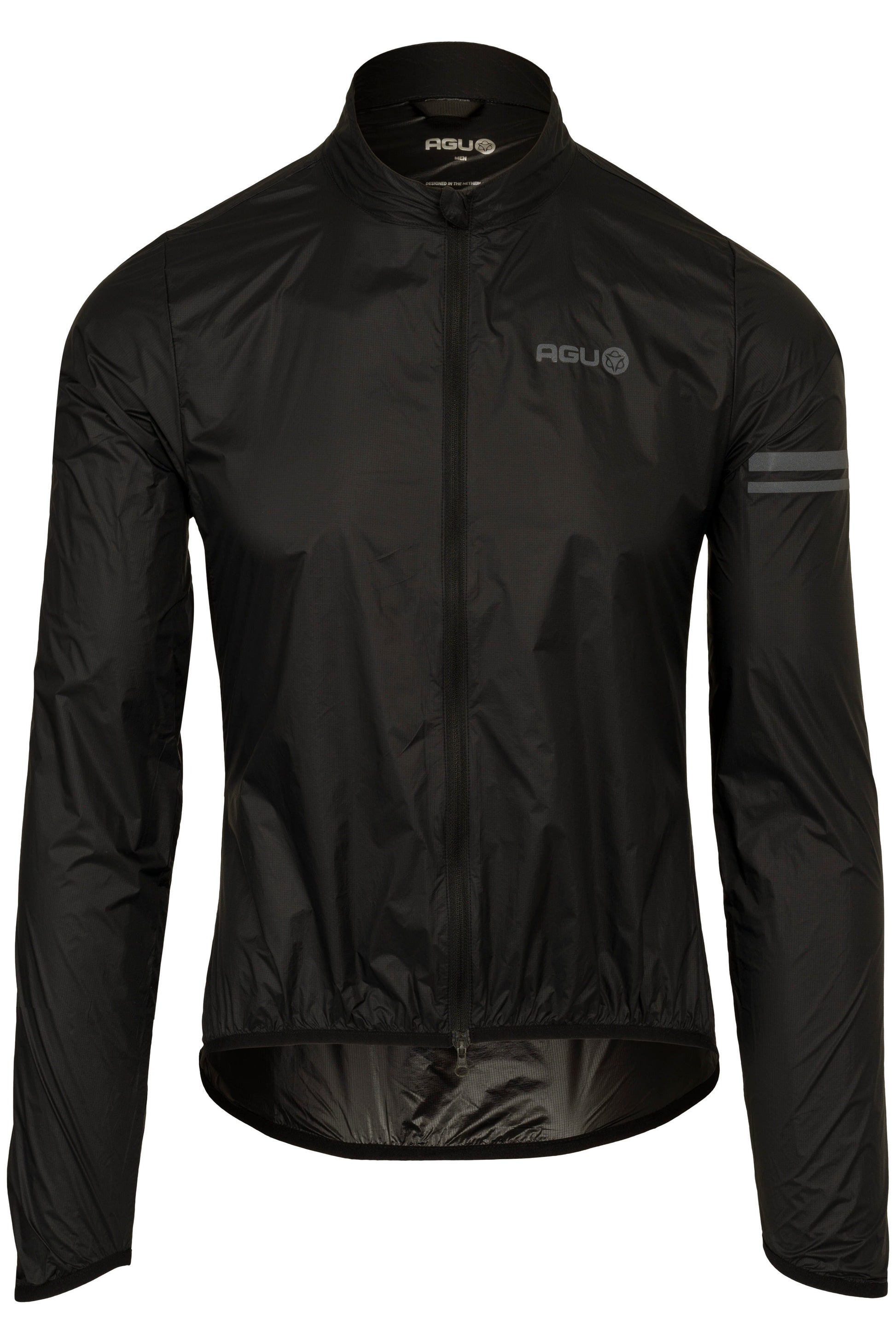 Chaqueta Cortaviento AGU Essential Hombre Negro