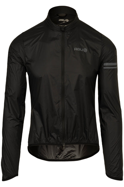 Chaqueta Cortaviento AGU Essential Hombre Negro