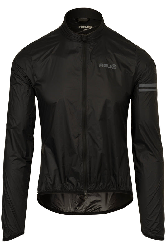 Chaqueta Cortaviento AGU Essential Hombre Negro