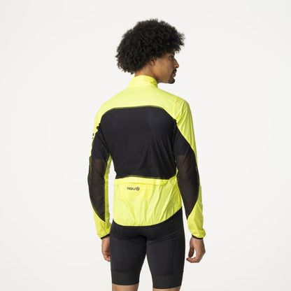 Chaqueta Cortaviento Ciclismo Unisex AGU Essential | Amarillo