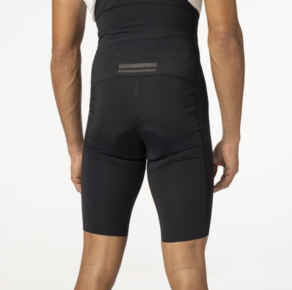 Calza AGU Aero Performance Pro vista lateral en uso con Lycra Intense