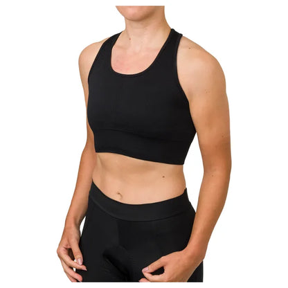 AGU Seamless - Sostén Deportivo Ciclismo Mujer (Colores Blanco o Negro)