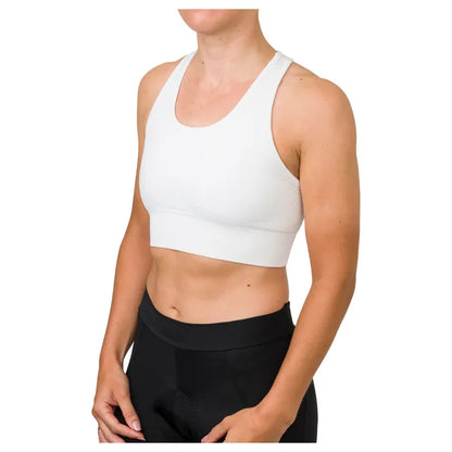AGU Seamless - Sostén Deportivo Ciclismo Mujer (Colores Blanco o Negro)