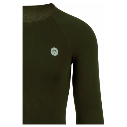 Agu Baselayer- Primera capa de ciclismo Manga Larga Transpirable (Negro o Verde)