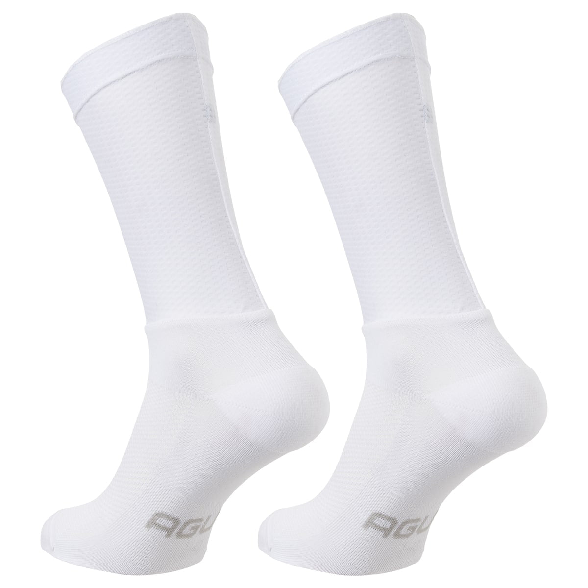 Calcetines aero AGU Jumbo-Visma blanco vista frontal edición especial