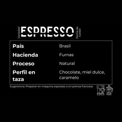 Café My Athlete Cofee "Espresso"- Cafe expresso en Grano o Molido (250g o 1kg)