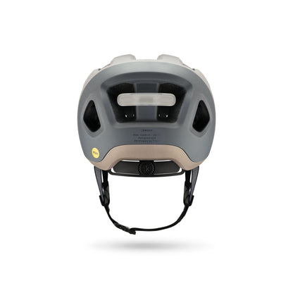 Fizik Kassis - Casco de ciclismo de montaña MTB con Luz roja incluida (Gris Mud-Sand)