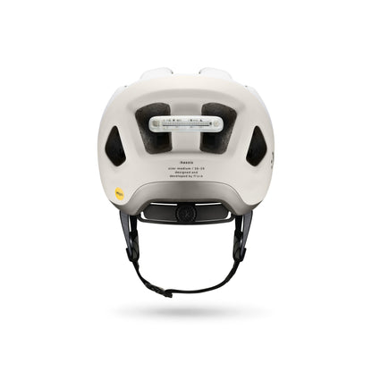 Fizik Kassis - Casco de ciclismo de montaña MTB con Luz roja incluida (Blanco)