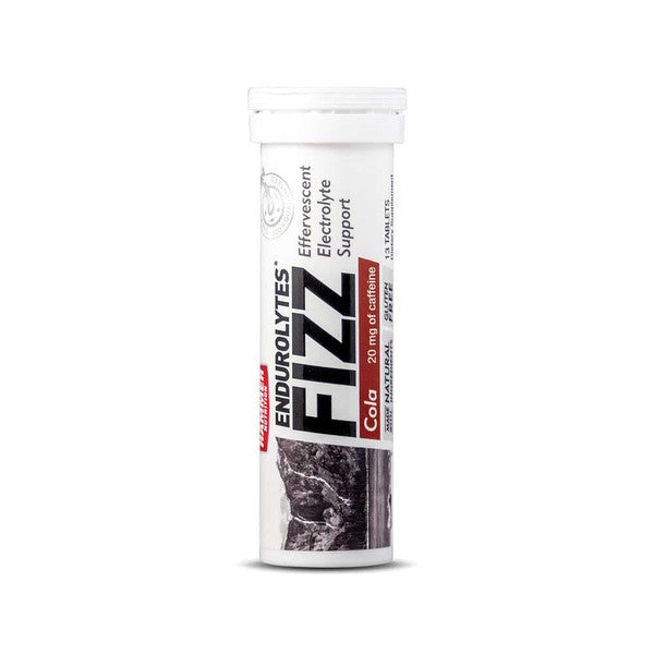 Hammer Nutrition Endurolytes Fizz – Tabletas efervescentes de electrolitos, tubo de 13 (5 sabores)