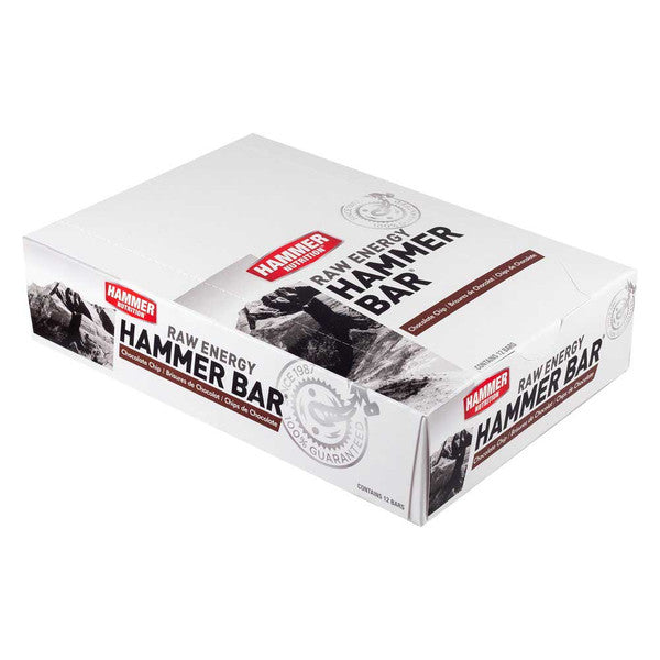 Hammer Nutrition Hammer Bar – Barra energética orgánica (unidad o caja de 24, 3 sabores)