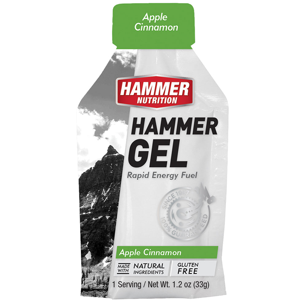 Hammer Nutrition Gel – Gel energético de carbohidratos con aminoácidos (unidad, botella o caja de 24)