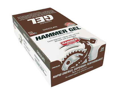 Hammer Nutrition Gel – Gel energético de carbohidratos con aminoácidos (unidad, botella o caja de 24)