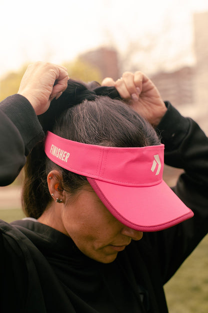 Visera Running "Pace Pro" Fucsia Finisher