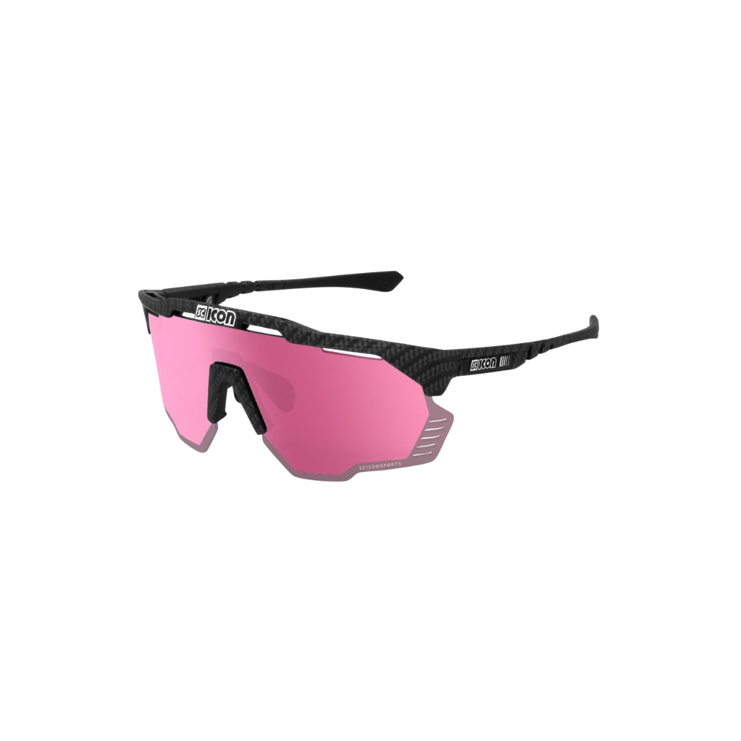 Scicon Aeroshade Kunken Sunglasses Green Trail + Pink Lenses - Anteojos deportivos