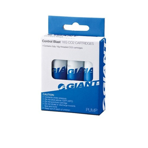 Pack de 3 tubos de CO2 Giant 16g (Control blast)