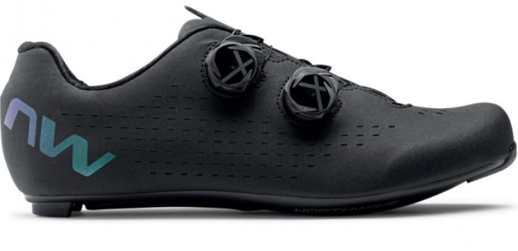 Northwave Revolution 3 – Zapatos de ciclismo de ruta (Colores Negro y Blanco)
