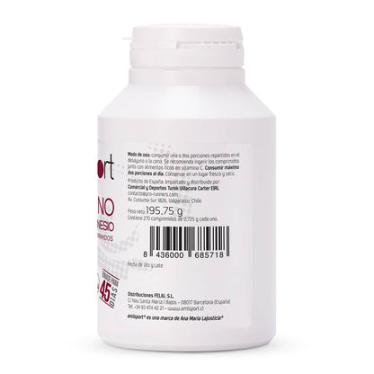 amlsport COLAGENO CON MAGNESIO (270 comprimidos)