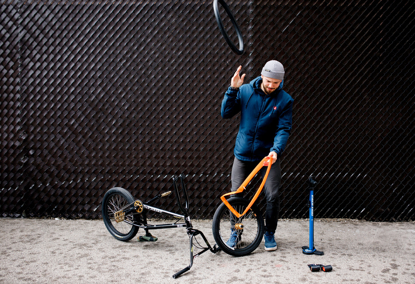 Camara ciclismo ultraliviana Tubo BMX aro 20''