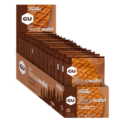 Caja de Wafles GU Energy Stroopwafel 16 unidades (6 sabores)