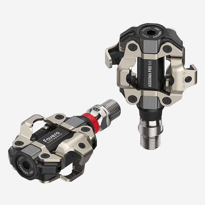 Favero Axioma Pro MX-1 - Pedales de MTB con medidor de potencia. Potenciometro