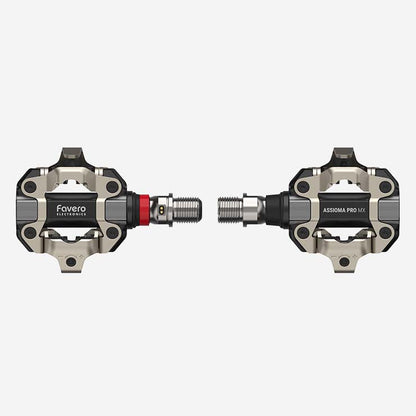 Favero Axioma Pro MX-1 - Pedales de MTB con medidor de potencia. Potenciometro