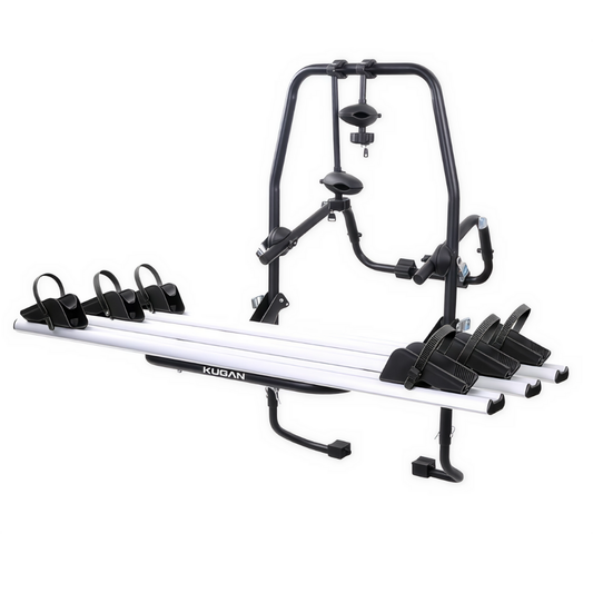 Portabicicleta Kugan Aspen 3 - 3 Bicicletas En maleta portalón (Sin enganche)