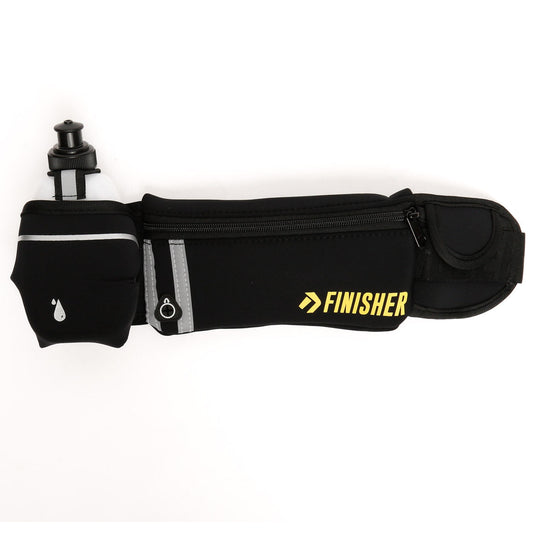 Emil Finisher Banano de Running - Cinturón para correr con 1 Botella (Negro)
