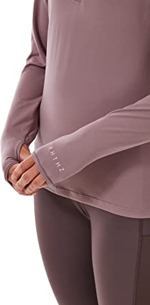RONHILL Tech Thermal 1/2 Zip – Polera manga larga de running para mujer