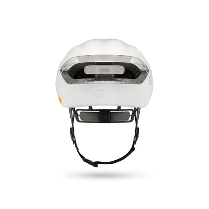 Fizik Kudo - Casco de ciclismo de ruta con Luz roja incluida (Blanco)