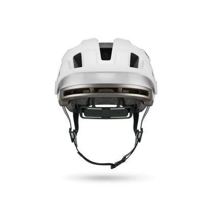 Fizik Kassis - Casco de ciclismo de montaña MTB con Luz roja incluida (Blanco)
