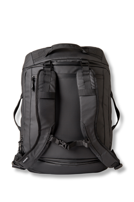 Kugan Duffel 40L - Bolso Mochila Carbon Black (Negro)