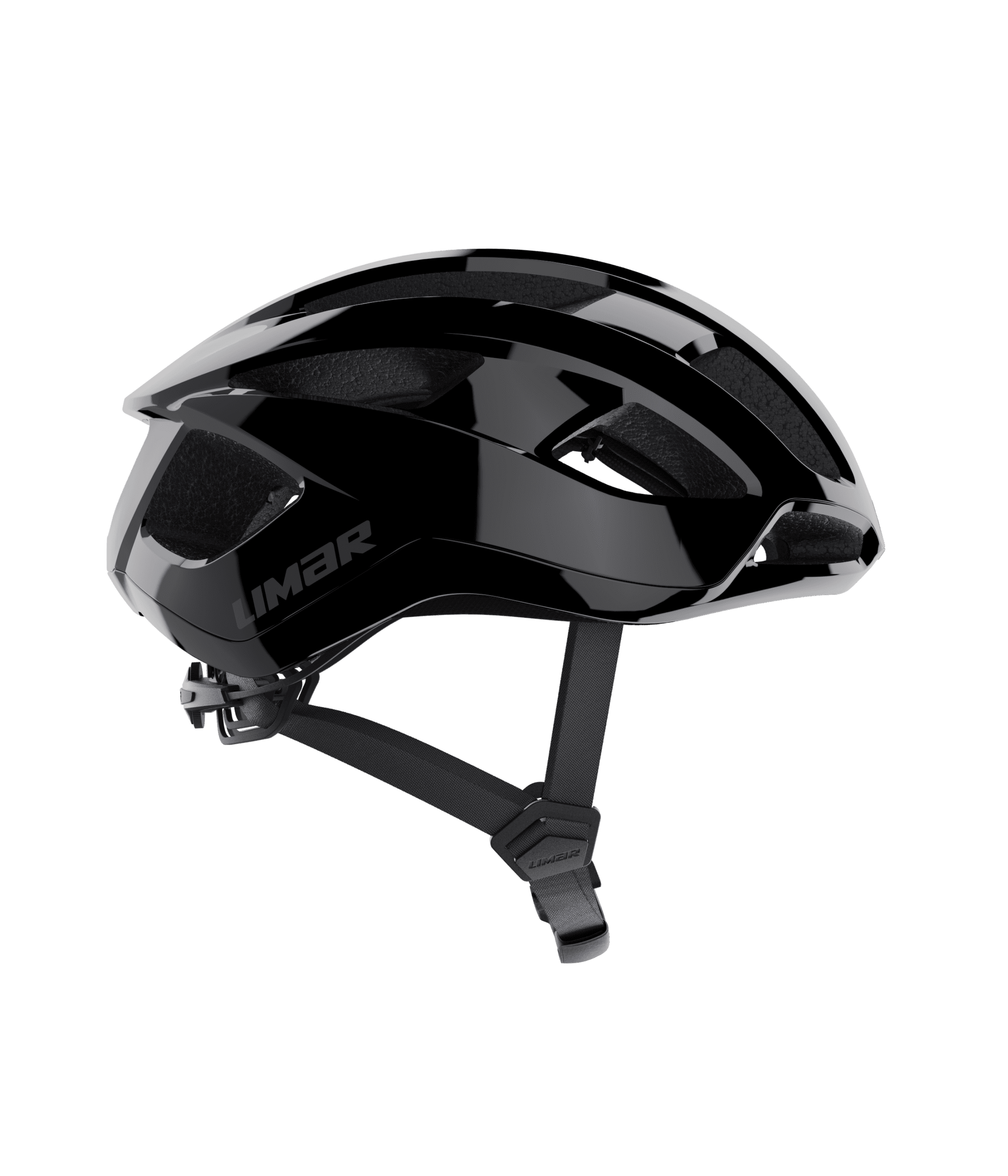 Limar Air Stratos Mag – Casco de ciclismo de ruta aerodinámico (2 colores) Negro (Pure Black)