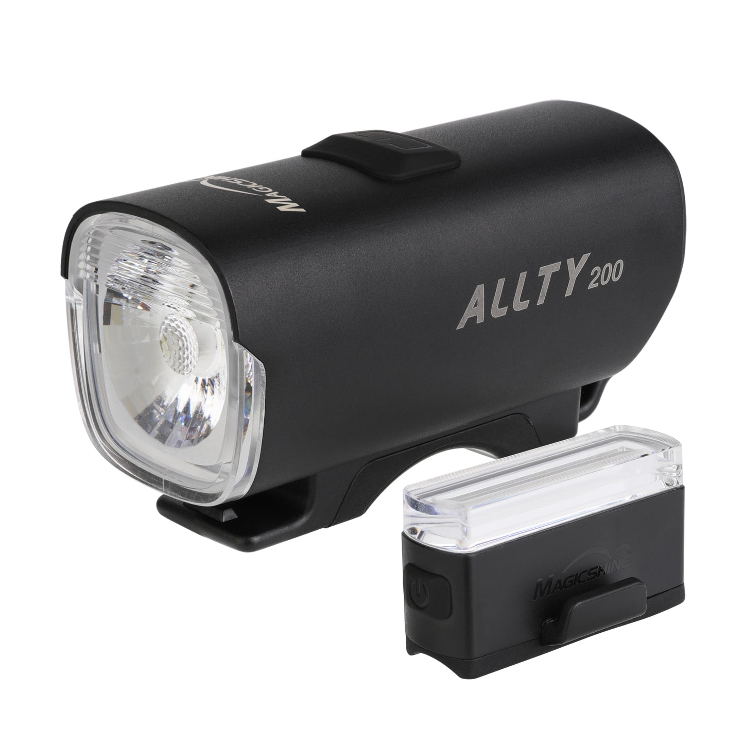 Magicshine ALLTY 200 + SeeMee 20 V2.0 – Pack de luces delantera y trasera para bicicleta urbana.
