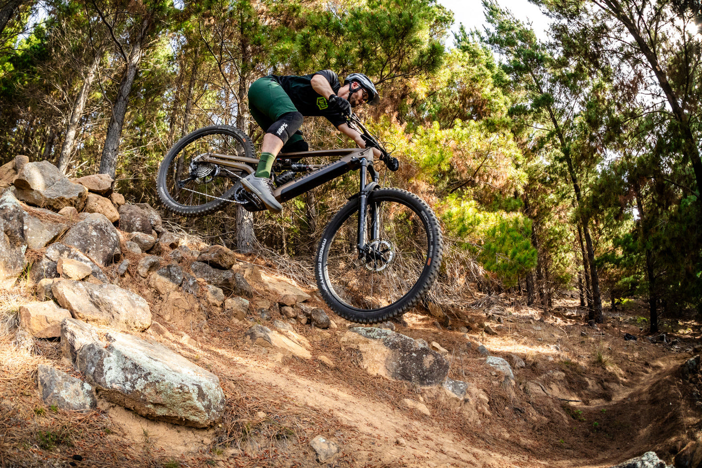 Bicicleta Electrica Polygon Collosus N8E Brown