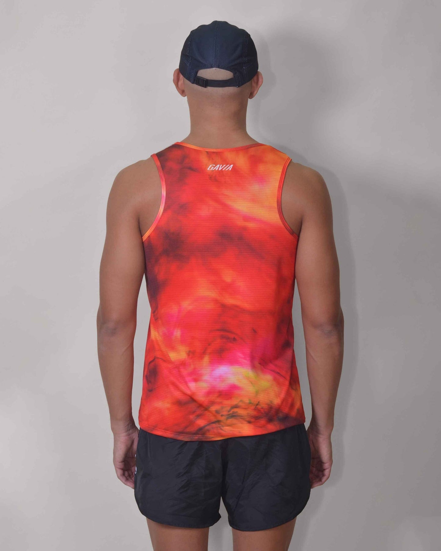 Polera Running Infernal  Gavia - Camiseta de correr sin mangas. Hombre
